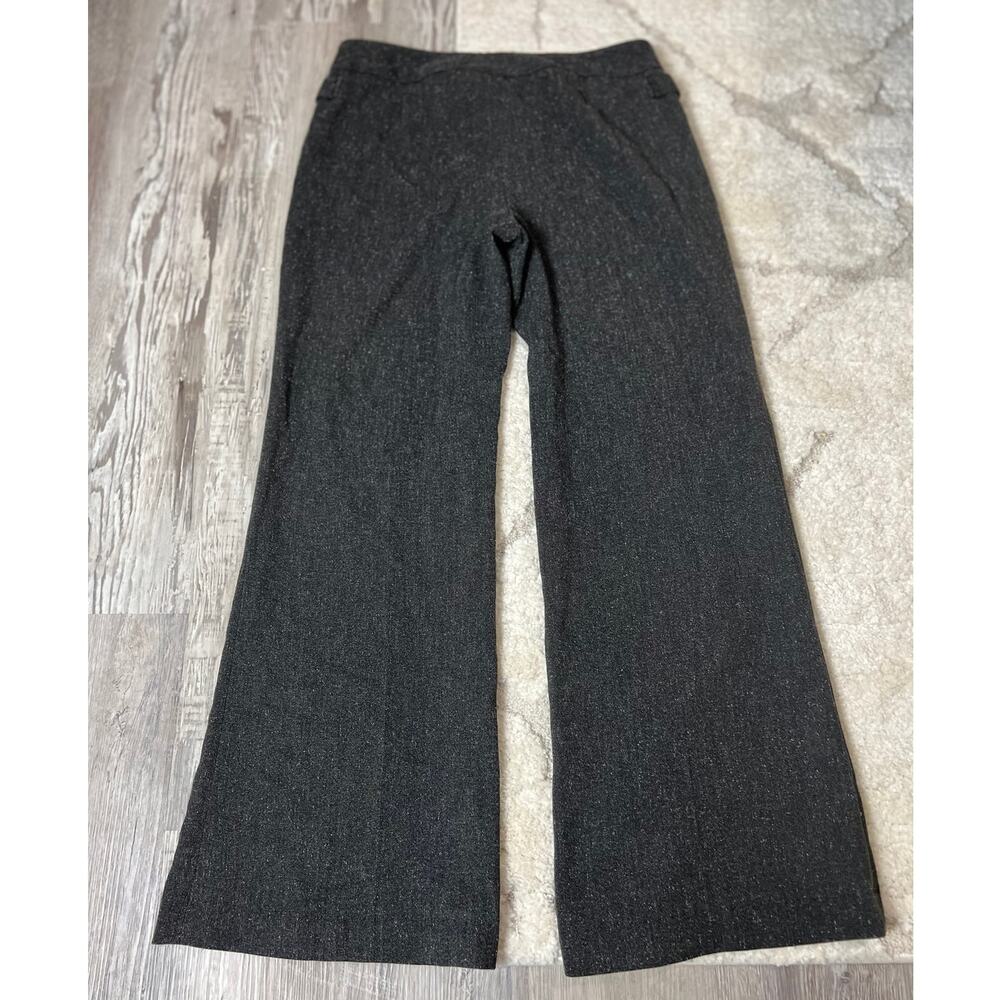 Flare Y2K Old Money Gray Tailored Dress Pants Women’s 6 CareerCore Slacks - Picture 3 of 9